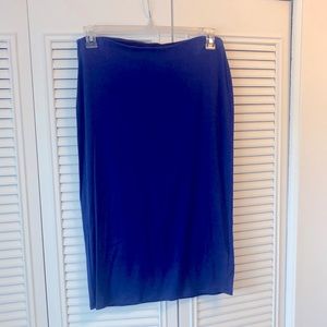 Cobalt blue skirt